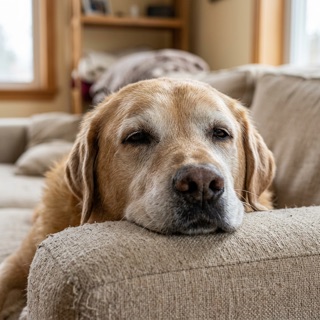 Lucas, labrador senior